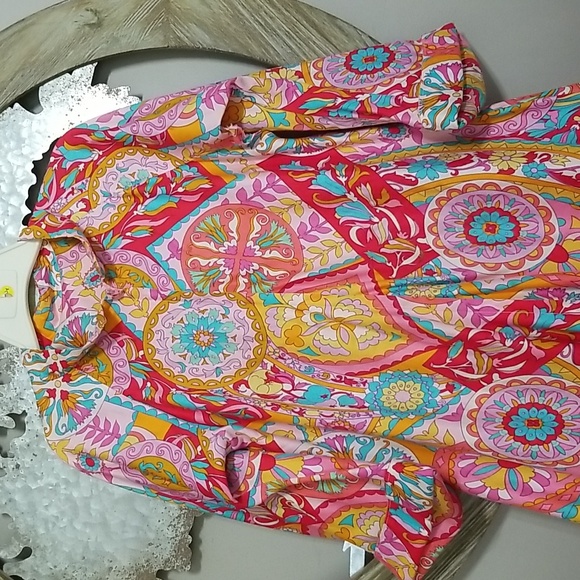 60's Hostess dress - Picture 2 of 10